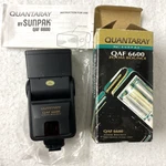 New Old Stock Canon Camera FLASH,QUANTARAY,SUNPAK,QAF6600,ZOOM Bounce,nos,gift:). Fixed Price $19.98.