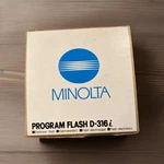 Minolta Program Flash D-316I. Fixed Price $55.00.