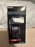 Bower SFD728C Digital Autofocus Dedicated Flash For Canon E-ttl I/ii. Fixed Price $17.00.