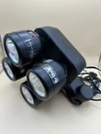 Britek S-201 Ac Slave Flash 4 Head Studio Strobe Light GN22 Tested Working. Fixed Price $36.99.