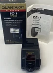 Quantaray PZ-1 Dsz Shoe Mount Flash Dual Swivel For Canon New Open Box. Fixed Price $17.99.
