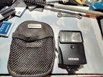 Camera Flash Neewer Model SF-01 Dual Hot Shoe Working Batt. Free Ship. Fixed Price $29.99.