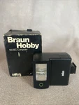Braun Hobby 140BC Computer Flash Original Box. Fixed Price $32.00.
