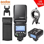 Us Godox TT685IIF Ttl Hss Speedlite FLASH+X2T-F Trigger +s-type Bracket For Fuji. Fixed Price $198.00.