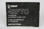 Lenmar 42FTC Flash Unit Instruction Manual Original. Fixed Price $9.99.