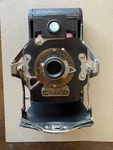 Kodak Camera No. 1-A Folding Pocket Automatic Red Bellows Untested Free Ship. Fixed Price $39.95.