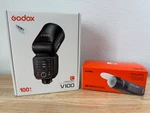 *read* Godox V100C V100-C 2.4G Ttl Round Head Camera Flash Speedlite Canon. Fixed Price $319.99.