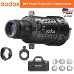 Godox Bfp Flash Projection Attachment For Bowens Mount Speedlight Strobe. Fixed Price $299.00.