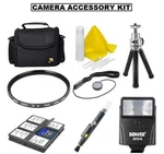 Accessory Kit (bag Flash Tripod +) For Nikon D5600 D3500 D3400 W/ 18-55MM Lens. Fixed Price $67.99.