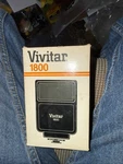 Vivitar 1800 Electronic Flash 35 Mm Camera Shoe Mount New Old Stock. Fixed Price $13.88.