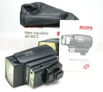 Metz MZ-2 Flash W/ Sca 3401 Adapter For Nikon Film Cameras. Tested. Unused.. Fixed Price $124.99.