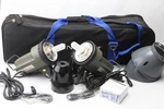 Lot 2X Interfit EXD400 Monolight Heads Flash + Model Lamps Reflector Cable. Fixed Price $379.99.