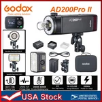 Godox AD200PRO Ii Hss Ttl Outdoor Wireless Pocket Flash Light Speedlite 1/8000S. Fixed Price $317.59.