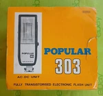 Vintage Camera Accessory Popular 303 Flash Unit. Fixed Price $6.75.