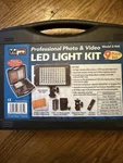 Vidpro Z-96K Led Video Light Kit Complete 9PC Set Open Box Used Once. Fixed Price $10.00.