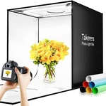 Box Photography Takerers Bi Color Dimmable 24X 24INCH Background Studio Shooting. Fixed Price $120.85.