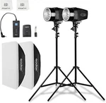 Godox Professional Studio Strobe Lights Kit For Photography, Softbox.... Fixed Price $383.99.