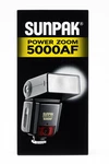 Sunpak Power Zoom 5000AF Flash For Minolta Series Cameras Original Box. Fixed Price $15.99.