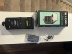 Londa AP828M Bounce Zoom Electronic Flash With Original Box And Lenses. Fixed Price $33.00.
