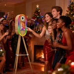 Selfie Dslr Vintage Wooden Grain Photo Booth For Ipad Camera Remote Flight Case. Fixed Price $799.00.