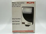 Metz Mecablitz Flash AF-3N Ttl For Nikon 34AF3N. Fixed Price $52.53.