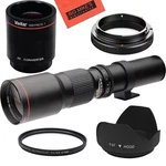 500MM/1000MM F/8 Telephoto Lens Kit For Nikon D3100 D3200 D3300 D3400. Fixed Price $119.99.