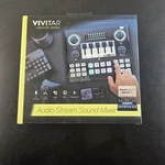 Vivitar Creator Series Audio Stream Sound Mixer New. Fixed Price $16.99.