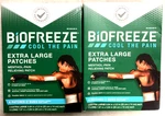 (2) Biofreeze Pain Relief Patch - Extra Large (4 Count) Exp 9/26+. Fixed Price $17.49.