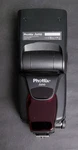 Phottix Juno Shoe Flash In Pouch. Fixed Price $35.00.