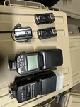 Photography Flash Set With Wireless Trigger And Receivers. Fixed Price $100.00.