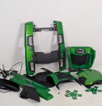 Set Of Plastic Shroud W/ Light Kit For Quantum Edge 3 Power Wheelchair - Green!. Fixed Price $135.00.