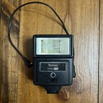 Vivitar Auto 215 Shoe Mount Flash Untested. Fixed Price $15.00.