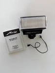 Vintage Metz Mecablitz Camera Flash 30 Bct 4 With Sync Cord & Original Manual. Fixed Price $20.00.