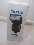 Onn Focus Electronic Flash For With Hot-shoe Dslrs. Fixed Price $22.95.