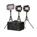 Ikan IBK23150-V3 Small Interview Dual Color Kit With 2XILED312-V2 And 1XIB508-V2. Fixed Price $1049.99.
