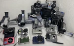 Lot Of Digital Cameras & Film Sony/kodak/jvc/nikon/samsung/olympus **for Parts**. Fixed Price $260.00.