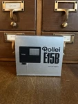 Rollei E15B Hot Shoe Mount Flash In The Box W/book Lightweight. Fixed Price $26.00.