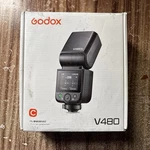 Godox V480-C Ttl Flash For Canon Hss 2200MAH Li-ion Battery. Fixed Price $110.00.