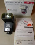 Metz Mecablitz 44 AF-3C Power Zoom Flash For Canon. New !. Fixed Price $99.00.