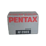 Pentax Af 200S- Shoe Mount Flash--ex+ With Box Manual And Case-tested. Fixed Price $32.40.