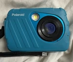 Polaroid Digital Camera Blue Compact Point & Shoot Lcd Flash Microsd Strap Usb. Fixed Price $9.95.