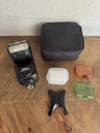 Nikon Speedlight SB-700 Shoe Mount Flash With Filters, Stand Case. Fixed Price $134.50.