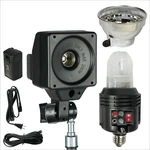 40W Flash Light Kit Strobe Slave W/ Portable Battery Pack For Studio Photography. Fixed Price $29.99.