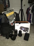 Professional Photography Lot - Canon 6D Sigma Art 50MM 1.4 Godox AD400 Flash. Fixed Price $2000.00.