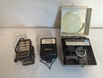 Lot 3 Vintage Camera Flash Units Polaroid 490, Kit # 561, Sunpak 120 S, Untested. Fixed Price $35.99.