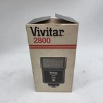 Vintage Brand New Box Vivitar 2800 Shoe Mount Flash. Fixed Price $13.99.