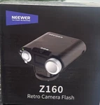 Neewer Z160 Mini Camera Flash Light GN14 6000 200K Cct Speedlite For Dslr. Fixed Price $60.00.