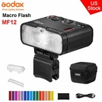 Godox MF12 Macro Mini Flash Ttl Speedlite With Color Filter Diffuser. Fixed Price $109.00.