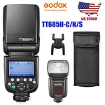 Us Godox TT685IIC/N/S 2.4G Wireless Cameras Flash Speedlite For Canon Nikon Sony. Fixed Price $109.00.