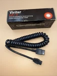 Vivitar LVC-3 Coiled Feet Low Voltage Cord Nos Never Used. Fixed Price $12.00.